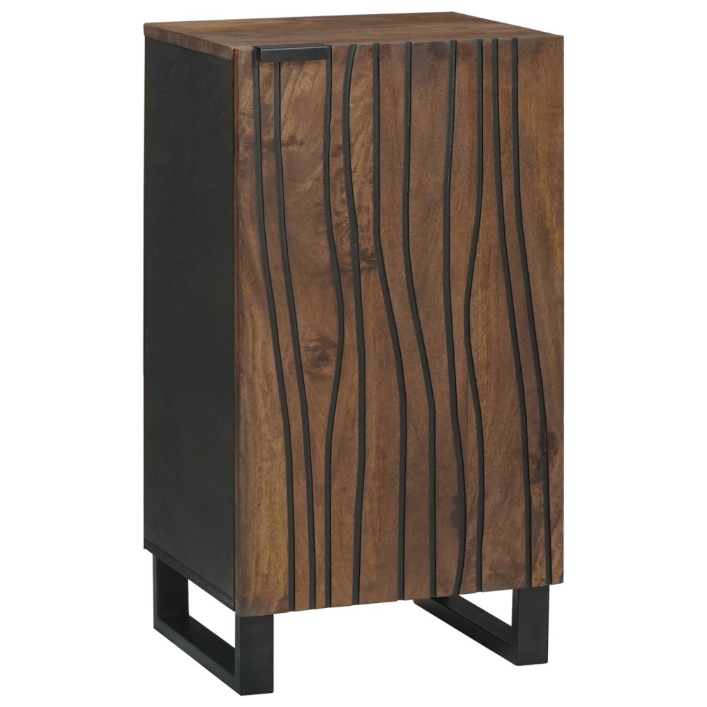 vidaXL Sideboard 40 x 33.5 x 75 cm - Fabricat din lemn masiv de mango.