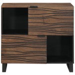 vidaXL Dulap 80x33.5x75 cm din lemn solid de mango