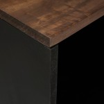 vidaXL Dulap 80x33.5x75 cm din lemn solid de mango