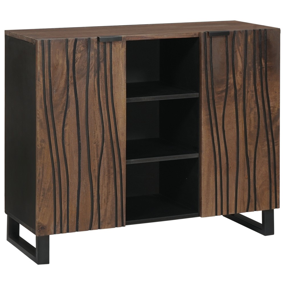 vidaXL Dulap din lemn de mango 90x33.5x75 cm