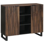 vidaXL Dulap din lemn de mango 90x33.5x75 cm vidaXL Dulap din lemn de mango 90x33.5x75 cm
