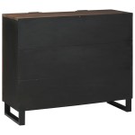 vidaXL Dulap din lemn de mango 90x33.5x75 cm vidaXL Dulap din lemn de mango 90x33.5x75 cm