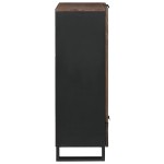 vidaXL Highboard 60x33.5x100 cm din lemn masiv de mango