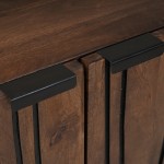 vidaXL Highboard 60x33.5x100 cm din lemn masiv de mango