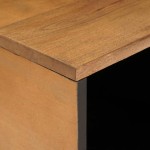 vidaXL Masă de cafea Maro deschis 80 x 50 x 40 cm Lemn masiv de acacia