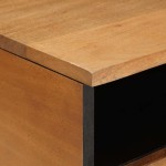 vidaXL Masă de cafea Maro deschis 80 x 54 x 40 cm Lemn masiv de acacia