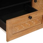 vidaXL Unități TV cu raft Maro deschis 105 x 33 x 46 cm Lemn compozit