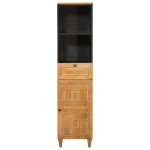 vidaXL Dulap de Baie Maro deschis 38 x 33 x 160 cm Lemn compozit