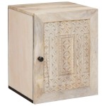 vidaXL Dulap de Baie cu depozitare Alb 38 x 33 x 48 cm Lemn compozit