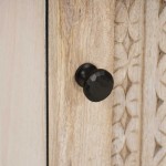 vidaXL Bufet Alb 33.5 x 40 x 75 cm