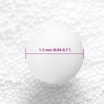 vidaXL Umplere cu sacul de fasole, EPS 200 L, alb, 18 kg/m³