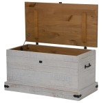 vidaXL Cufă de depozitare HALDEN alb 91x48x47 cm lemn masiv de pin vidaXL Cufă de depozitare HALDEN alb 91x48x47 cm lemn masiv de pin