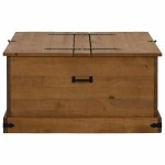 vidaXL Cufă de depozitare HALDEN 91x91x47 cm din lemn masiv de pin vidaXL Cufă de depozitare HALDEN 91x91x47 cm din lemn masiv de pin