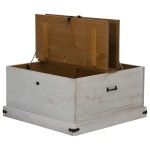 vidaXL Cufă de depozitare HALDEN alb 91x91x47 cm lemn masiv de pin vidaXL Cufă de depozitare HALDEN alb 91x91x47 cm lemn masiv de pin
