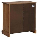 vidaXL Bufetă HALDEN cu uşă glisantă 80x40x80 cm lemn masiv