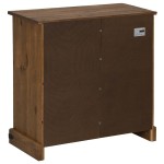 vidaXL Bufetă HALDEN cu uşă glisantă 80x40x80 cm lemn masiv vidaXL Bufetă HALDEN cu uşă glisantă 80x40x80 cm lemn masiv