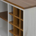 vidaXL Dulap de vinuri HALDEN cu rafturi pentru vin ușă glisantă alb vidaXL Dulap de vinuri HALDEN cu rafturi pentru vin ușă glisantă alb
