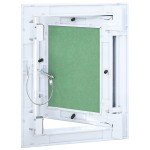 vidaXL Panou de acces cu cadru din aluminiu și gips-carton, 150x200 mm vidaXL Panou de acces cu cadru din aluminiu și gips-carton, 150x200 mm