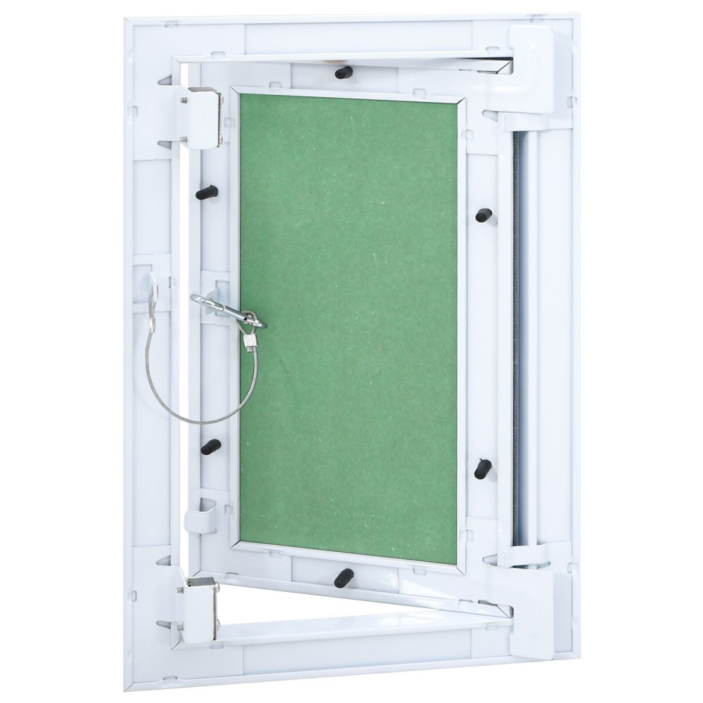 vidaXL Panou de acces cu cadru din aluminiu și gips-carton, 200x300 mm