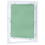 vidaXL Panou de acces cu cadru din aluminiu și gips-carton, 500x600 mm vidaXL Panou de acces cu cadru din aluminiu și gips-carton, 500x600 mm