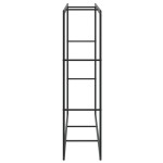 vidaXL Rastel pentru lemne de foc, negru, 110x30x116 cm, oțel vidaXL Rastel pentru lemne de foc, negru, 110x30x116 cm, oțel