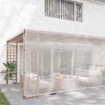 vidaXL Prelata transparenta cu ochiuri 6x6 m polietilena