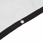 vidaXL Prelata transparenta cu ochiuri 1x8 m polietilena vidaXL Prelata transparenta cu ochiuri 1x8 m polietilena