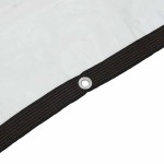 vidaXL Prelata transparenta cu ochiuri 1x10 m polietilena vidaXL Prelata transparenta cu ochiuri 1x10 m polietilena