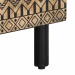 vidaXL Dulap, 60x33,5x75 cm, lemn masiv de mango brut