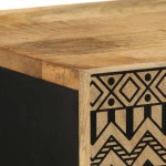 vidaXL Dulap înalt, 40x33,5x110 cm, lemn masiv de mango brut vidaXL Dulap înalt, 40x33,5x110 cm, lemn masiv de mango brut