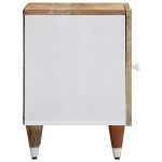 vidaXL Noptiere, 2 buc., 40x33,5x46 cm, lemn masiv de acacia