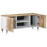 vidaXL Dulap TV 105x33,5x46 cm lemn masiv de mango