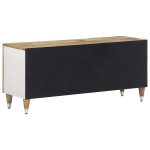 vidaXL Dulap TV 105x33,5x46 cm lemn masiv de mango