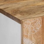 vidaXL Bufetă 60x33,5x75 cm lemn masiv de mango