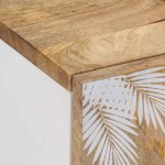 vidaXL Dulap TV 105x33,5x46 cm lemn masiv de mango