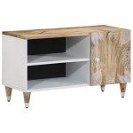 vidaXL Comodă TV, 80x31,5x46 cm, lemn masiv de mango vidaXL Comodă TV, 80x31,5x46 cm, lemn masiv de mango