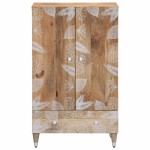 vidaXL Dulap înalt, 60x33,5x100 cm, lemn masiv de mango vidaXL Dulap înalt, 60x33,5x100 cm, lemn masiv de mango