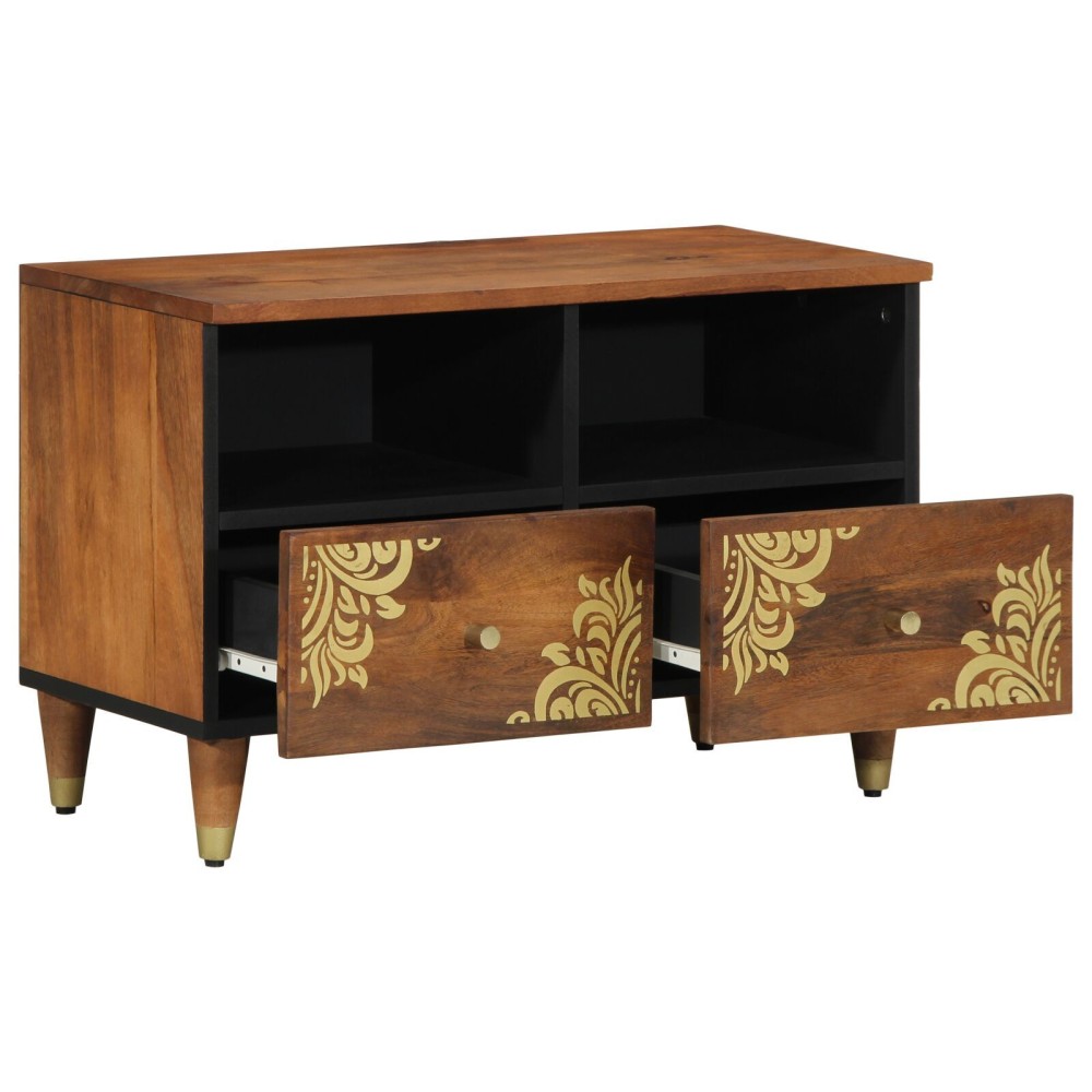 vidaXL Cabinet TV 70x33x46 cm Lemn Masiv Mango