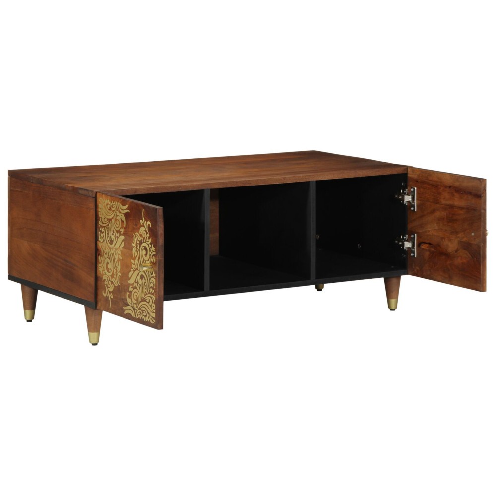vidaXL Masă de cafea 100x54x40 cm din lemn de mango