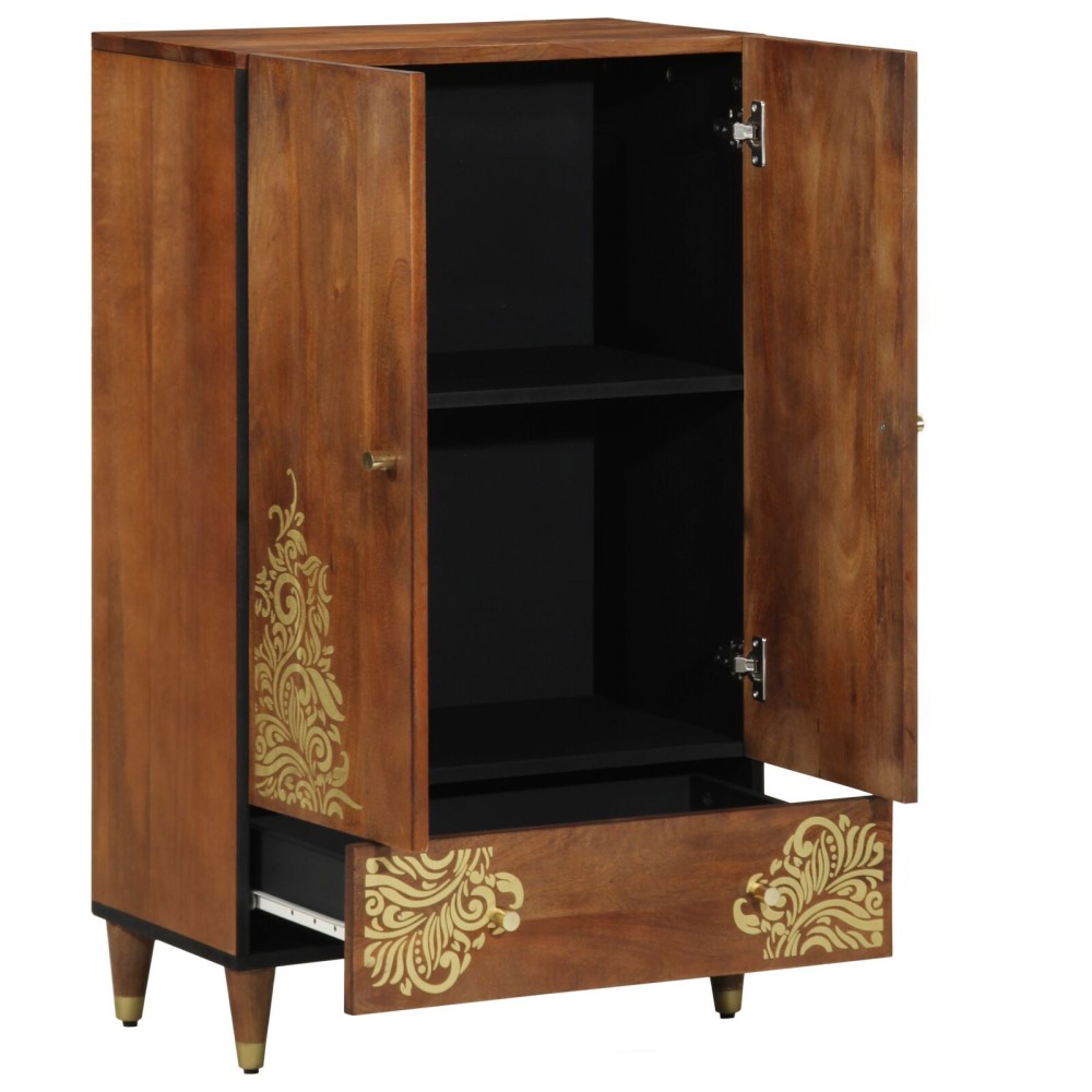 vidaXL Highboard 60x33x100 cm Lemn masiv din mango