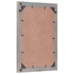 vidaXL Oglindă pentru baie cu oglindă Gri 70 x 50 x 2,5 cm
