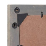 vidaXL Oglindă pentru baie cu oglindă Gri 70 x 50 x 2,5 cm