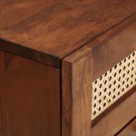 vidaXL Mese de noptieră cu sertar 2 pcs 40 x 33.5 x 46 cm vidaXL Mese de noptieră cu sertar 2 pcs 40 x 33.5 x 46 cm