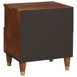 vidaXL Mese de noptieră cu sertar 40 x 33 x 46 cm vidaXL Mese de noptieră cu sertar 40 x 33 x 46 cm