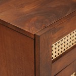 vidaXL Mese de noptieră cu sertar Maro 50 x 33 x 60 cm vidaXL Mese de noptieră cu sertar Maro 50 x 33 x 60 cm