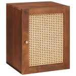 vidaXL Dulap de Baie cu raft Maro 38 x 33,5 x 48 cm Lemn compozit