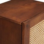 vidaXL Dulap de Baie cu raft Maro 38 x 33,5 x 48 cm Lemn compozit