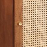 vidaXL Dulap de Baie cu raft Maro 38 x 33,5 x 58 cm Lemn compozit