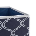 vidaXL Cutii depozit pliabile 10buc albastru 32x32x32cm textil nețesut vidaXL Cutii depozit pliabile 10buc albastru 32x32x32cm textil nețesut