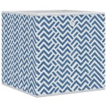 vidaXL Cutii depozit pliabile 10buc albastru 32x32x32cm textil nețesut vidaXL Cutii depozit pliabile 10buc albastru 32x32x32cm textil nețesut